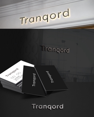 D.R DESIGN (Nakamura__)さんの吸音材メーカーの新ブランド【Tranqord】のロゴデザインへの提案