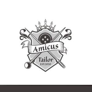 エフ6 (rokkaku_26)さんのオーダースーツブランド「AMICUS TAILOR」のロゴ作製への提案