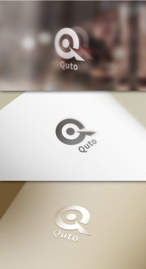 BKdesign (late_design)さんの吸音材メーカーの新商品【Quto】のロゴへの提案