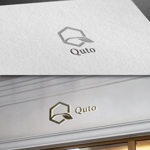 BKdesign (late_design)さんの吸音材メーカーの新商品【Quto】のロゴへの提案