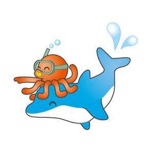kurioさんのダイビングスクールのキャラクター製作への提案