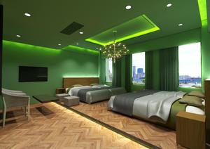 Yohei (yme3en)さんのホテル客室のインテリア・３Dパースデザインへの提案