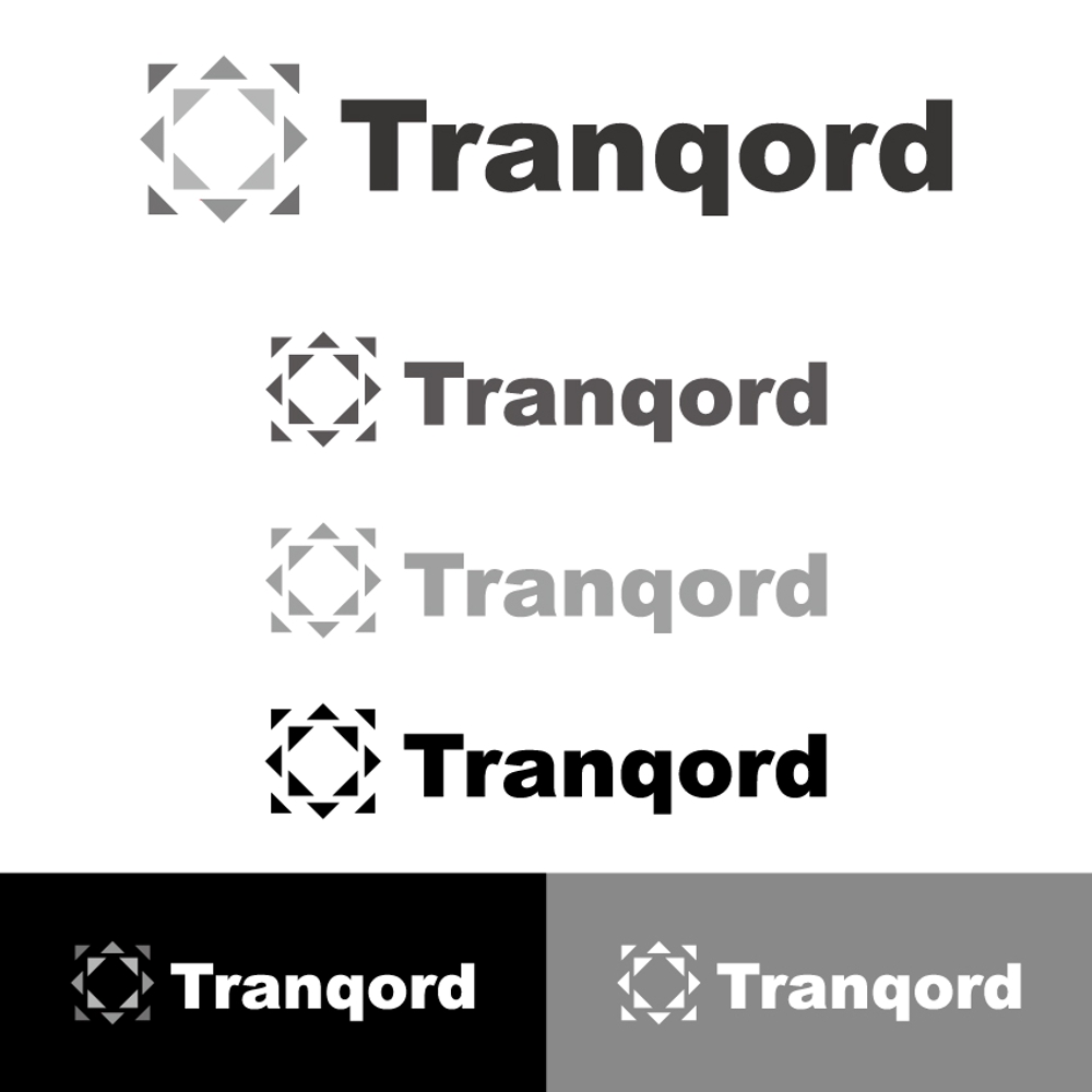 吸音材メーカーの新ブランド【Tranqord】のロゴデザイン