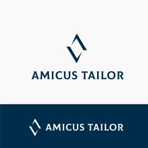 landscape (landscape)さんのオーダースーツブランド「AMICUS TAILOR」のロゴ作製への提案