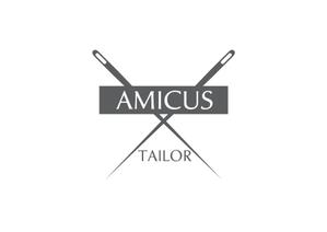 tora (tora_09)さんのオーダースーツブランド「AMICUS TAILOR」のロゴ作製への提案