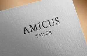 haruru (haruru2015)さんのオーダースーツブランド「AMICUS TAILOR」のロゴ作製への提案