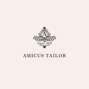 chaos (ocha1003)さんのオーダースーツブランド「AMICUS TAILOR」のロゴ作製への提案
