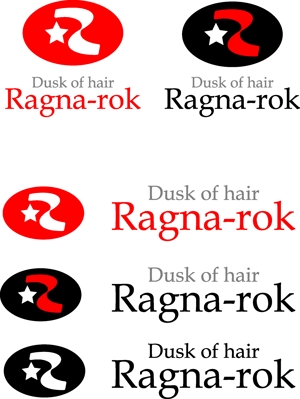 SUN DESIGN (keishi0016)さんの「Dusk of hair Ragna-rok」のロゴ作成への提案