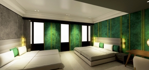 CDO (DandA_design)さんのホテル客室のインテリア・３Dパースデザインへの提案