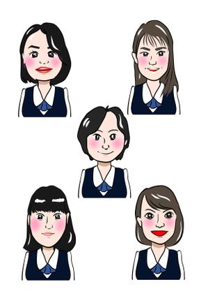Kumasan System (kumasan_system)さんの会社ホームページ掲載似顔絵依頼への提案