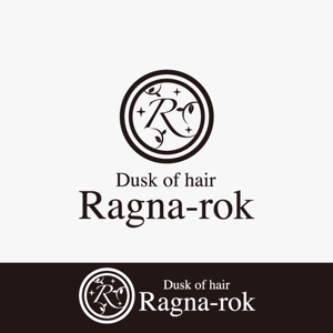 さんの「Dusk of hair Ragna-rok」のロゴ作成への提案