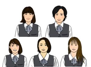 ささのぞ (nonsan0501)さんの会社ホームページ掲載似顔絵依頼への提案