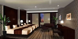 VS design (VSdesign)さんのホテル客室のインテリア・３Dパースデザインへの提案