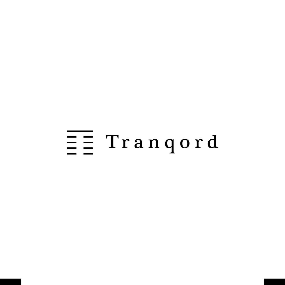 吸音材メーカーの新ブランド【Tranqord】のロゴデザイン