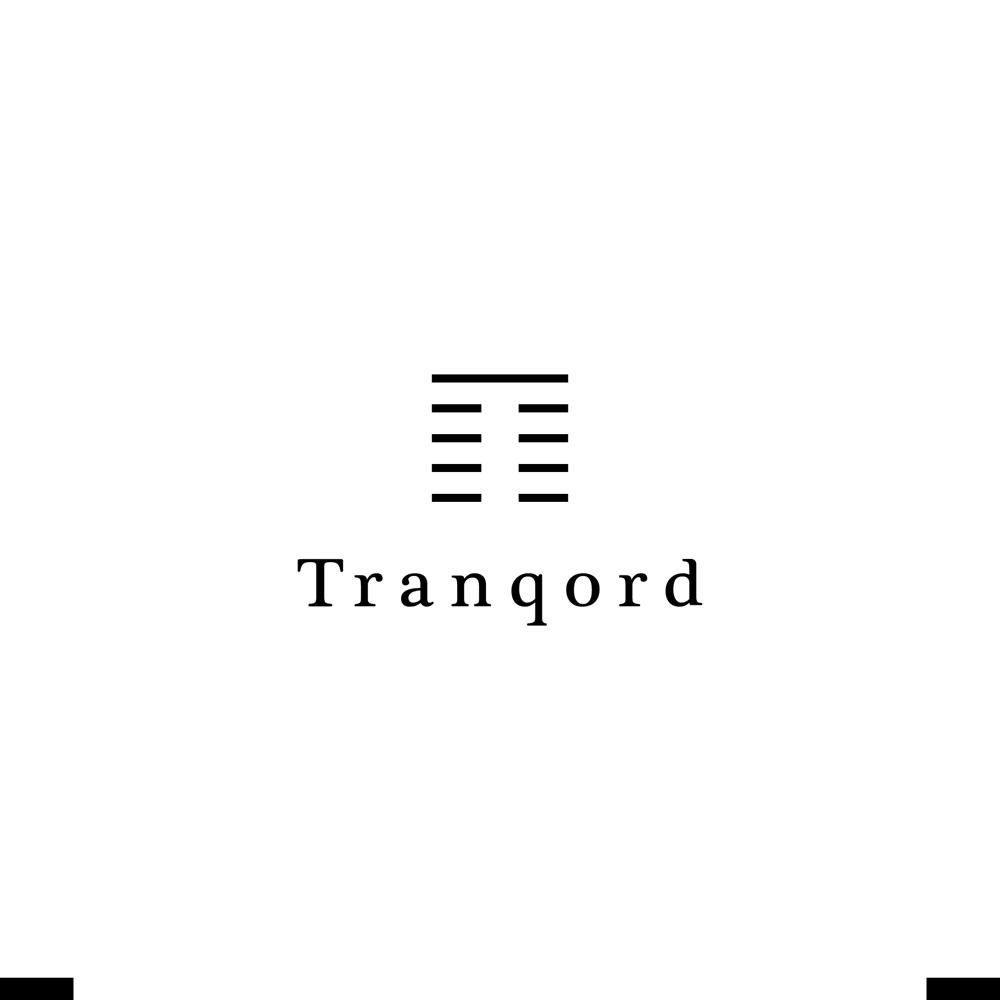 吸音材メーカーの新ブランド【Tranqord】のロゴデザイン