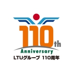 sunsetmutetank (KentTune)さんの缶バッチや名刺などに使用できる株式会社LTUの110周年記念ロゴのデザインへの提案