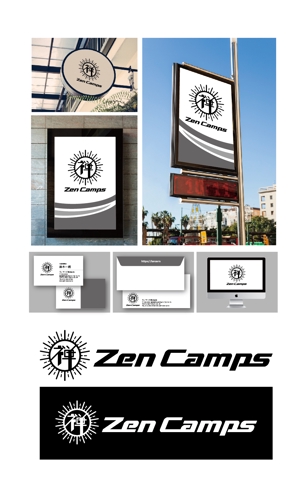 King_J (king_j)さんのキャンプ用品ブランドのロゴ作成への提案