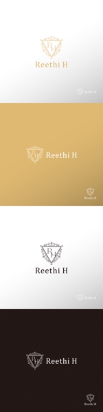 doremi (doremidesign)さんのジュエリーブランド「Reethi H」(リーティ エイチ)　のロゴ作成への提案
