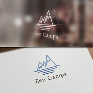 BKdesign (late_design)さんのキャンプ用品ブランドのロゴ作成への提案
