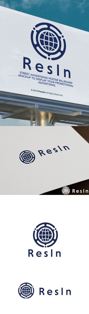 cozzy (cozzy)さんの株式会社ResIn(コンサルタント会社）の企業ロゴ作成をお願いしますへの提案