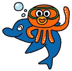omitsu3さんのダイビングスクールのキャラクター製作への提案