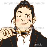 nami.k (nami-kei)さんの社員の顔イラストデザインへの提案