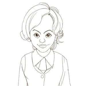 タウロス (Shinho3334)さんの会社ホームページ掲載似顔絵依頼への提案