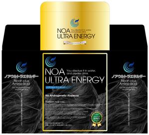 Big moon design (big-moon)さんの【募集延長】NOA ULTRA ENERGY（ノアプラスアミノ酸）の化粧箱デザイン依頼への提案