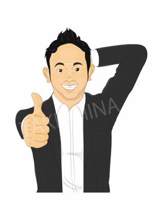 takeshina (takeshina1104)さんの社員の顔イラストデザインへの提案