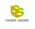 smileblueさんの「UNISON SQUARE株式会社」のロゴ作成への提案