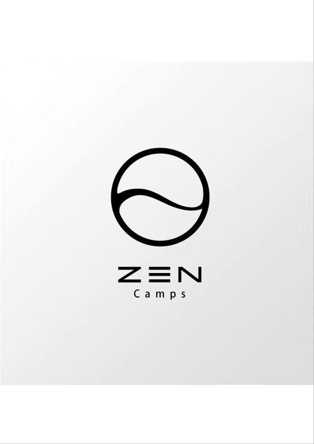 キャンプ用品ブランドのロゴ作成