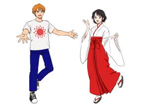 ウシヤマウミ (noi_moz)さんの神社を宣伝するキャラクターの作成への提案
