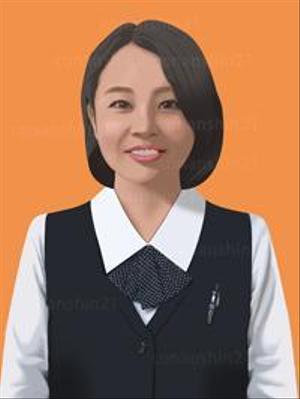conanshin21 (conanshin21)さんの会社ホームページ掲載似顔絵依頼への提案