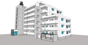 11x4 Creative Design Unit (savage-garden)さんの急募！マンションの外壁塗装カラーコーディネートへの提案