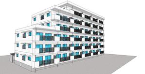 11x4 Creative Design Unit (savage-garden)さんの急募！マンションの外壁塗装カラーコーディネートへの提案