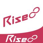 KJCREATE (KJCREATE)さんのアパレル、グッズブランド「Rise∞」のロゴデザイン作成への提案