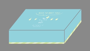 あいすてぃー (icetea6002)さんのSNS映えする出産内祝専用のジュースギフト箱のデザインへの提案