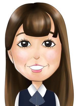 多々良　明日子 (MAYUMI96)さんの会社ホームページ掲載似顔絵依頼への提案
