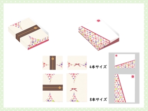 ざっつん (shikahamanu)さんのSNS映えする出産内祝専用のジュースギフト箱のデザインへの提案