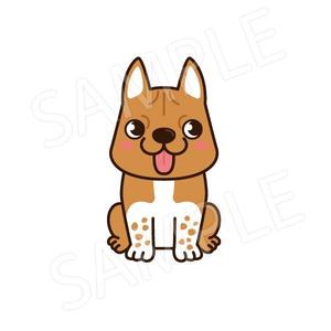 植村 晃子 (pepper13)さんの実在する保護犬をモデルにしたキャラクターデザインへの提案