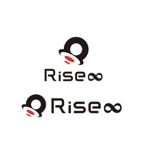 KOZ-DESIGN (saki8)さんのアパレル、グッズブランド「Rise∞」のロゴデザイン作成への提案