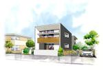 有限会社マエジマパースオフィス (maejima-pers)さんの新築住宅完成に伴う内見会チラシの作成依頼への提案