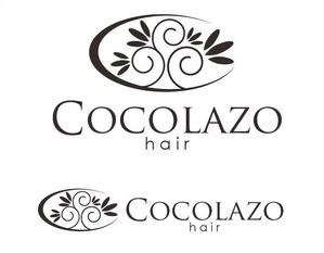 sametさんの「Cocolazo　hair」のロゴ作成への提案