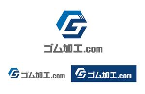 mototomo ()さんのゴム製品の受託加工を承ります！【ゴム加工.com】のサイトロゴへの提案