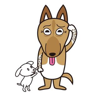 かものはしチー坊 (kamono84)さんの実在する保護犬をモデルにしたキャラクターデザインへの提案