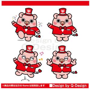 Q-Design (cats-eye)さんのパチンコ・スロット店舗イメージキャラクターへの提案