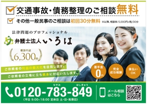 hanako (nishi1226)さんの電話連絡を気軽にしてもらうためのチラシへの提案