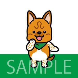 NAZ (naznaz)さんの実在する保護犬をモデルにしたキャラクターデザインへの提案