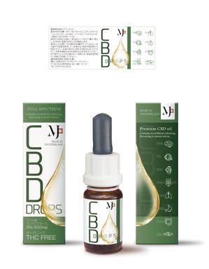 S O B A N I graphica (csr5460)さんのCBD Oil　新商品パッケージング　デザイン への提案