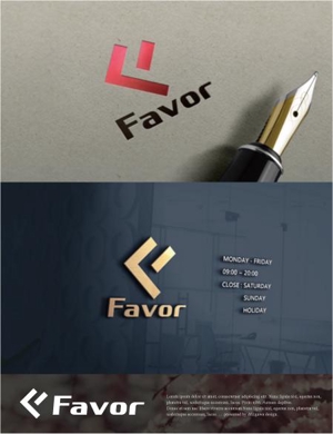 drkigawa (drkigawa)さんのパーソナルジム『Favor』（フェイバー）ロゴ作成への提案